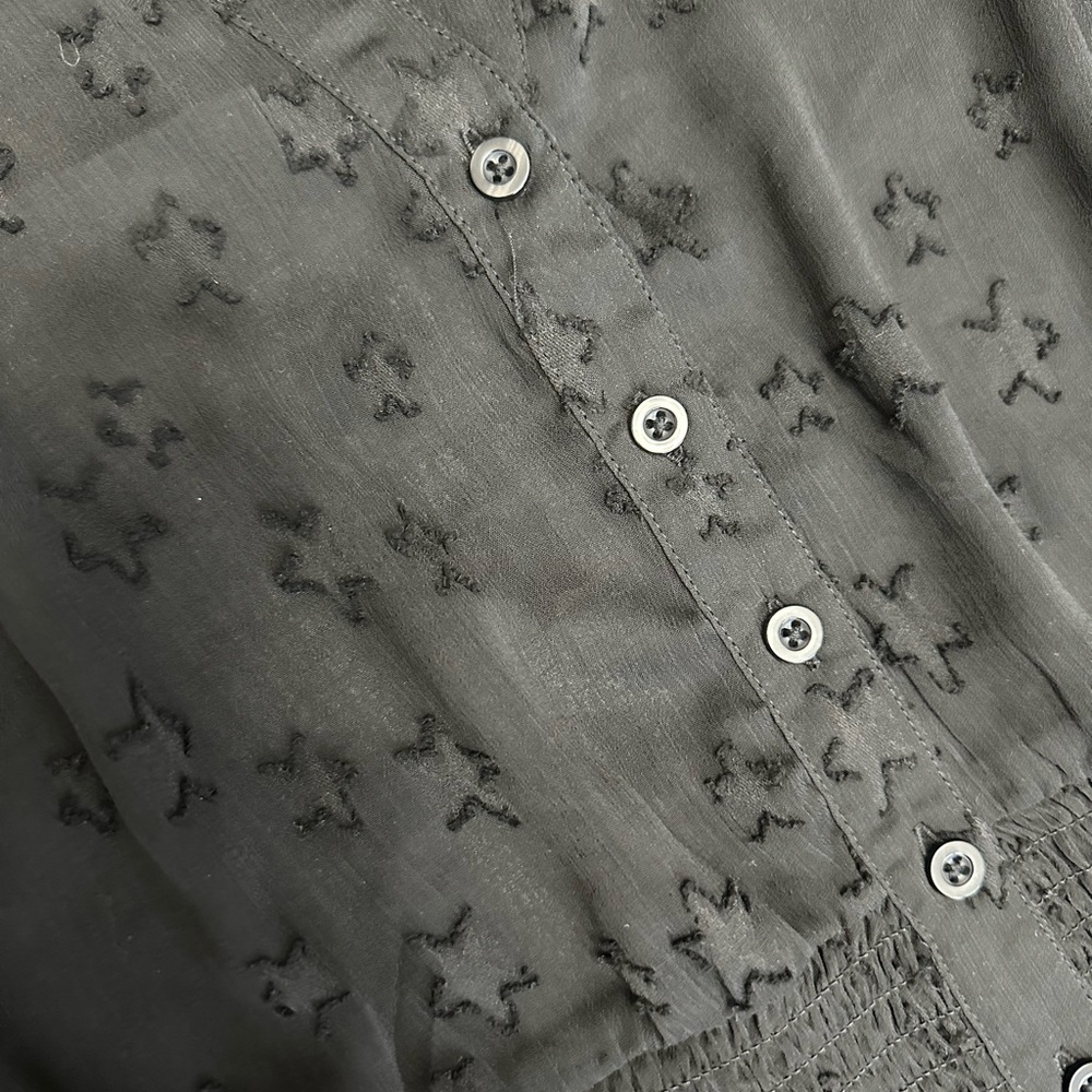 Brand new torrid black star blouse - Picture 3 of 7